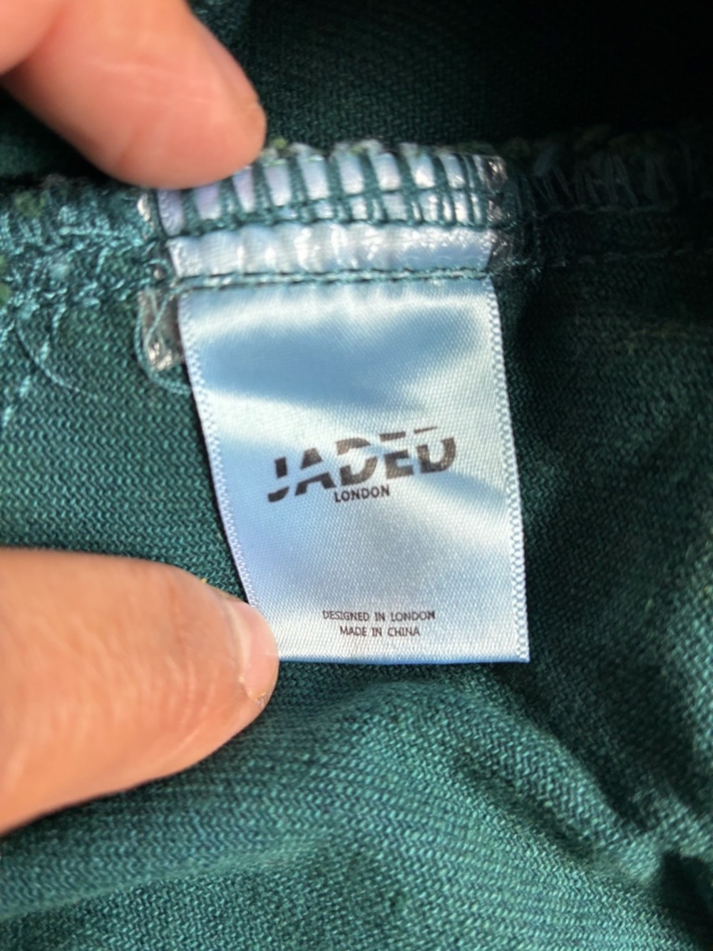 Jaded London Green Abstract
Swirl Jeans Y2K Streetwear
Boyfriend Fit. Size W24. - Picture 8 of 16